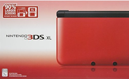 Nintendo 3DS XL Red Black Console Nintendo 3DS XL Red Black Console