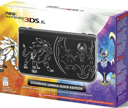 Nintendo 3DS XL Black SM Solgaleo Lunala Edition Console Video Game Systems Nintendo 3DS XL Black SM Solgaleo Lunala Edition Console Video Game Systems