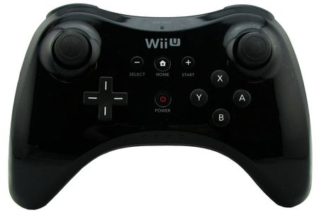 Nintendo Wii U Pro Controller (Black) | TrollAndToad