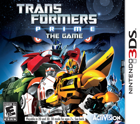 transformers prime nintendo 3ds