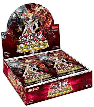 Dark Saviors Booster Box of 24 1st Edition Packs Yugioh Yu Gi Oh Sealed Product Dark Saviors Booster Box of 24 1st Edition Packs Yugioh Yu Gi Oh Sealed Product