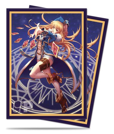Charlotte 60ct Yugioh Sized Mini Sleeves UP84938 Sleeves Charlotte 60ct Yugioh Sized Mini Sleeves UP84938 Sleeves
