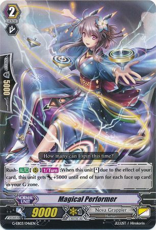 Magical Performer G EB03 046EN Common C G Extra Booster 3 The Galaxy Star Gate Singles Magical Performer G EB03 046EN Common C G Extra Booster 3 The Galaxy Star Gate Singles