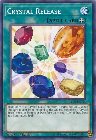 Crystal Release LED2 EN044 Common 1st Edition Legendary Duelists Ancient Millennium Singles Crystal Release LED2 EN044 Common 1st Edition Legendary Duelists Ancient Millennium Singles
