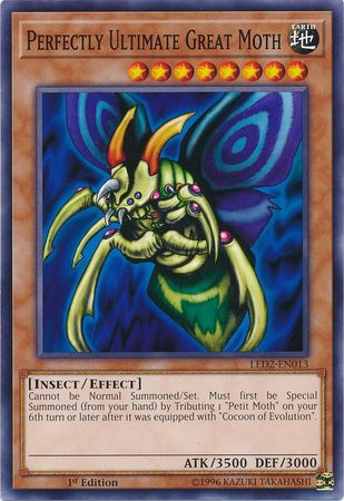 Perfectly Ultimate Great Moth LED2 EN013 Common 1st Edition Perfectly Ultimate Great Moth LED2 EN013 Common 1st Edition