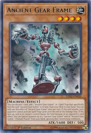 1st Edition Ancient Gear Hunting Ground RATE-EN013 Common YuGiOh Card 