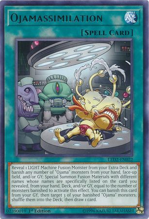 Ojamassimilation LED2 EN022 Rare 1st Edition Legendary Duelists Ancient Millennium Singles Ojamassimilation LED2 EN022 Rare 1st Edition Legendary Duelists Ancient Millennium Singles