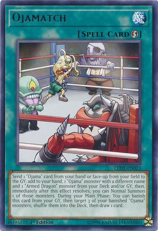 Ojamatch LED2 EN023 Rare 1st Edition Legendary Duelists Ancient Millennium Singles Ojamatch LED2 EN023 Rare 1st Edition Legendary Duelists Ancient Millennium Singles