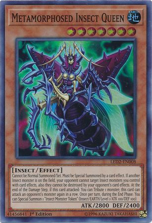 NM Unlimited Super Rare RP02-EN088 Yugioh: Insect Queen