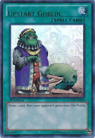 Upstart Goblin - Yu-Gi-Oh! Misprints - Yugioh | TrollAndToad