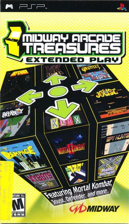 Midway Arcade Treasures Extended Play PSP Sony PSP Midway Arcade Treasures Extended Play PSP Sony PSP