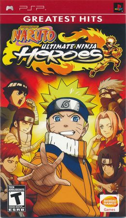 Naruto Ultimate Ninja Heroes (Greatest Hits) PSP | TrollAndToad