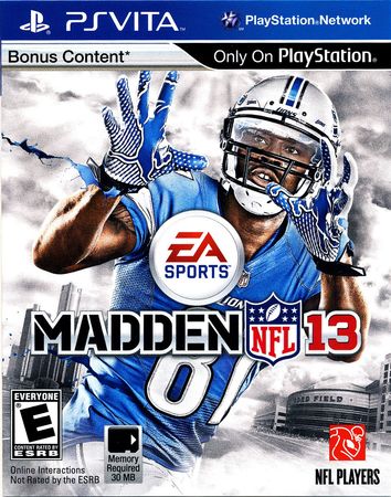 Madden NFL 13 PS Vita Madden NFL 13 PS Vita