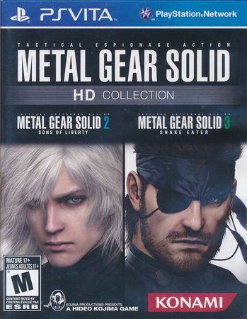 Metal Gear Solid HD Collection PS Vita Sony Playstation Vita Metal Gear Solid HD Collection PS Vita Sony Playstation Vita