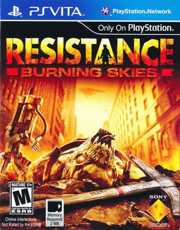 Resistance Burning Skies PS Vita Resistance Burning Skies PS Vita