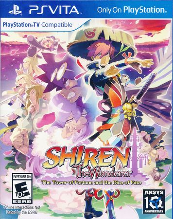 Shiren The Wanderer The Tower of Fortune and the Dice of Fate PS Vita Shiren The Wanderer The Tower of Fortune and the Dice of Fate PS Vita
