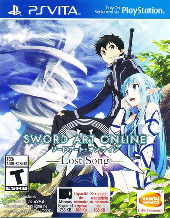 Sword Art Online Lost Song PS Vita Sony Playstation Vita Sword Art Online Lost Song PS Vita Sony Playstation Vita
