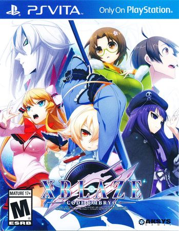 XBlaze Code Embryo PS Vita Sony Playstation Vita XBlaze Code Embryo PS Vita Sony Playstation Vita