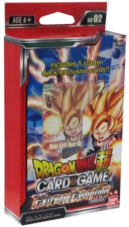 Dragon Ball Super Card Game Extreme Evolution Sealed Starter Deck 
