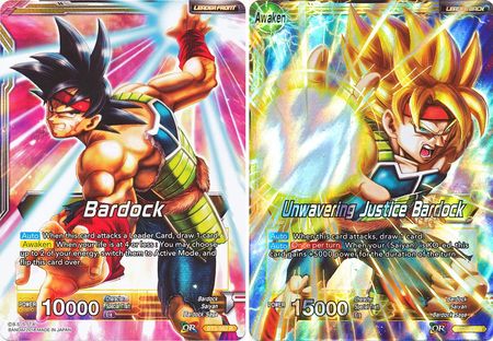 Dragon Ball Super Card Game BT3-082 Unwavering Justice Bardock 