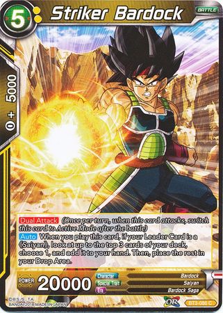 Striker Bardock BT3 086 Common Striker Bardock BT3 086 Common
