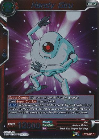 Handy Giru BT3 013 Foil Common Cross Worlds Foil Singles Handy Giru BT3 013 Foil Common Cross Worlds Foil Singles