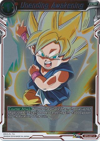 Unending Awakening BT3 027 Foil Common Unending Awakening BT3 027 Foil Common