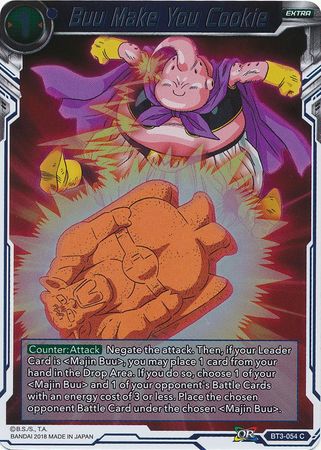 Buu Make You Cookie BT3 054 Foil Common Buu Make You Cookie BT3 054 Foil Common