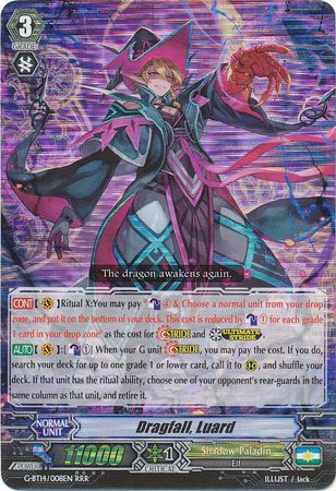 Dragfall Luard G BT14 008EN Triple Rare RRR G Booster Set 14 Divine Dragon Apocrypha Singles Dragfall Luard G BT14 008EN Triple Rare RRR G Booster Set 14 Divine Dragon Apocrypha Singles