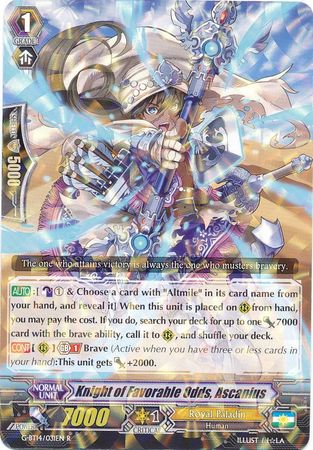 Knight of Favorable Odds Ascanius G BT14 031EN Rare R G Booster Set 14 Divine Dragon Apocrypha Singles Knight of Favorable Odds Ascanius G BT14 031EN Rare R G Booster Set 14 Divine Dragon Apocrypha Singles