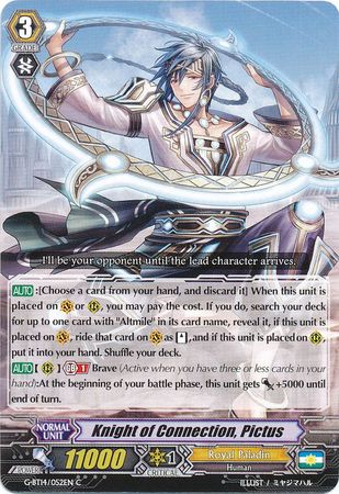 Knight of Connection Pictus G BT14 052EN Common C G Booster Set 14 Divine Dragon Apocrypha Singles Knight of Connection Pictus G BT14 052EN Common C G Booster Set 14 Divine Dragon Apocrypha Singles