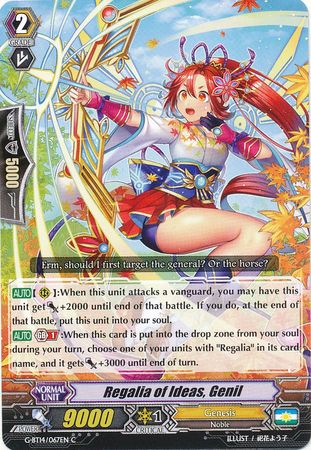 Regalia of Ideas Genil G BT14 067EN Common C G Booster Set 14 Divine Dragon Apocrypha Singles Regalia of Ideas Genil G BT14 067EN Common C G Booster Set 14 Divine Dragon Apocrypha Singles