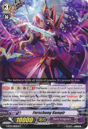 Forschung Vampir G BT14 083EN Common C G Booster Set 14 Divine Dragon Apocrypha Singles Forschung Vampir G BT14 083EN Common C G Booster Set 14 Divine Dragon Apocrypha Singles