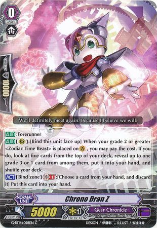 Chrono Dran Z G BT14 098EN Common C Chrono Dran Z G BT14 098EN Common C