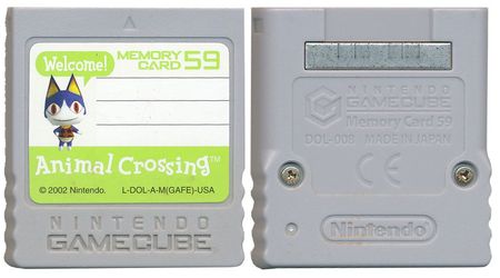 4MB 59 Block Memory Card Gamecube Video Game Accessories 4MB 59 Block Memory Card Gamecube Video Game Accessories
