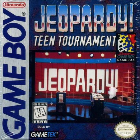 Jeopardy Teen Tournament Game Boy Nintendo Game Boy Jeopardy Teen Tournament Game Boy Nintendo Game Boy