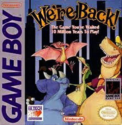 We re Back A Dinosaur Story Game Boy Nintendo Game Boy We re Back A Dinosaur Story Game Boy Nintendo Game Boy