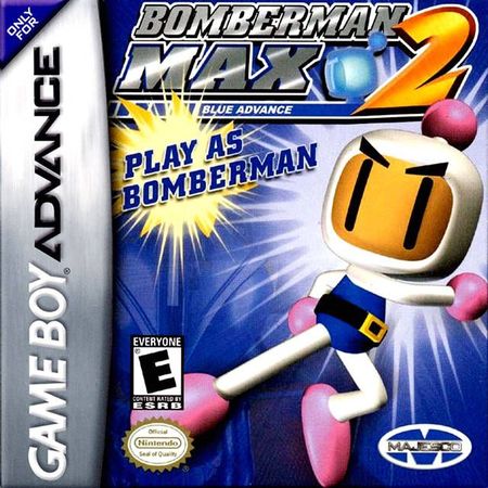 Bomberman Max 2 Blue Advanced Game Boy Advance Bomberman Max 2 Blue Advanced Game Boy Advance