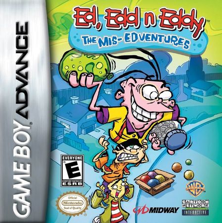 Ed Edd N Eddy Mis Edventures Game Boy Advance Ed Edd N Eddy Mis Edventures Game Boy Advance