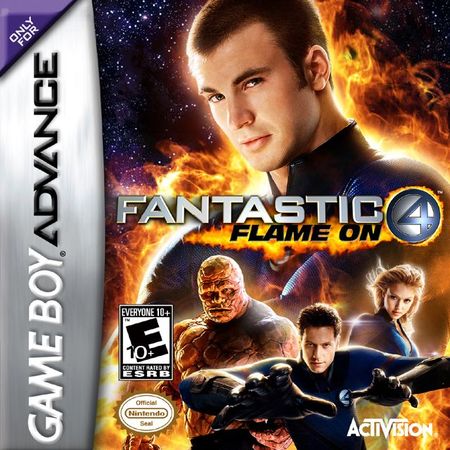Fantastic 4 Flame On Game Boy Advance Nintendo Game Boy Advance GBA Fantastic 4 Flame On Game Boy Advance Nintendo Game Boy Advance GBA