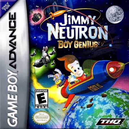 Jimmy Neutron Boy Genius Game Boy Advance Nintendo Game Boy Advance GBA Jimmy Neutron Boy Genius Game Boy Advance Nintendo Game Boy Advance GBA