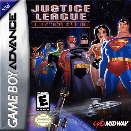 Justice League Injustice for All Game Boy Advance Nintendo Game Boy Advance GBA Justice League Injustice for All Game Boy Advance Nintendo Game Boy Advance GBA