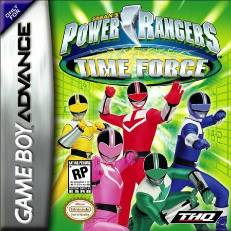 Power Rangers Time Force Game Boy Advance Nintendo Game Boy Advance GBA Power Rangers Time Force Game Boy Advance Nintendo Game Boy Advance GBA
