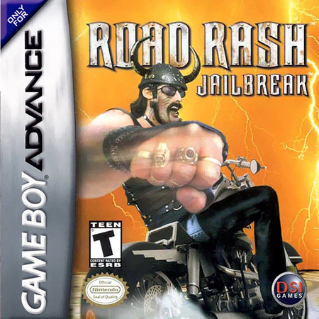 Road Rash Jailbreak Game Boy Advance Nintendo Game Boy Advance GBA Road Rash Jailbreak Game Boy Advance Nintendo Game Boy Advance GBA