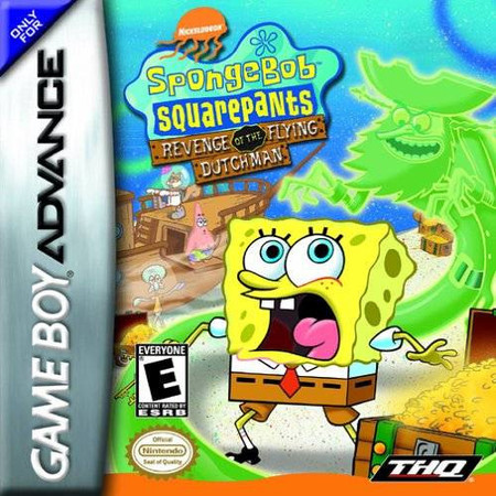 SpongeBob SquarePants Revenge of the Flying Dutchman Game Boy Advance Nintendo Game Boy Advance GBA SpongeBob SquarePants Revenge of the Flying Dutchman Game Boy Advance Nintendo Game Boy Advance GBA