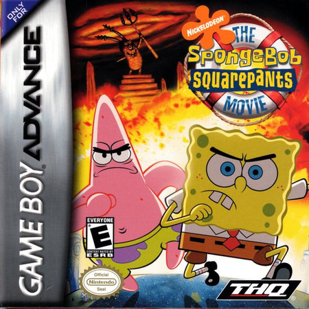The SpongeBob SquarePants Movie Game Boy Advance Nintendo Game Boy Advance GBA The SpongeBob SquarePants Movie Game Boy Advance Nintendo Game Boy Advance GBA