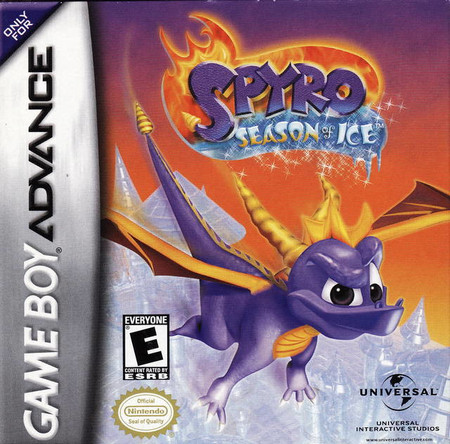 Spyro Season of Ice Game Boy Advance Spyro Season of Ice Game Boy Advance
