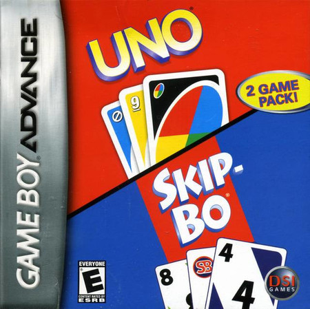 Uno and Skip Bo Game Boy Advance Nintendo Game Boy Advance GBA Uno and Skip Bo Game Boy Advance Nintendo Game Boy Advance GBA