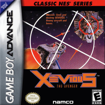 Xevious Classic NES Series Game Boy Advance Nintendo Game Boy Advance GBA Xevious Classic NES Series Game Boy Advance Nintendo Game Boy Advance GBA