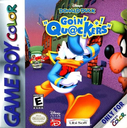 Donald Duck Going Quackers Game Boy Color Nintendo Game Boy Color Donald Duck Going Quackers Game Boy Color Nintendo Game Boy Color